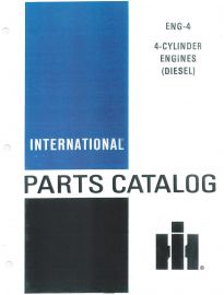 Parts Catalog for International 4 Cylinder Diesel Engines Including  BD-144, BD-154, D-188 & More