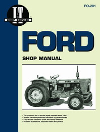 I&T Shop Manuals Ford Fordson Dexta, FMD, FPM, FSM, 5000 Super Major, Series 6000 & More