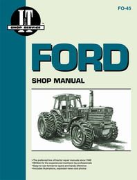 I & T Shop Service Manual for Ford Models TW-5, TW-15, W-25 & TW-35