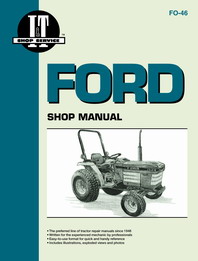 I & T Shop Service Manual for Ford Models 1120, 1220, 1320, 1520, 1720, 1920, 2120 Tractor