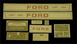 Ford LGT 120 Restoration Decal Set - Vinyl