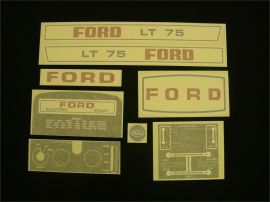 Ford LT 75 Restoration Decal Set - Vinyl