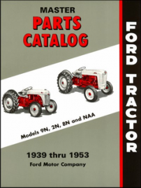 Master Parts Catalog for Ford 9N, 2N, 8N & NAA Tractor