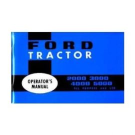 Operators Manual for Ford 2000, 4000, 5000 & 6000 Tractor