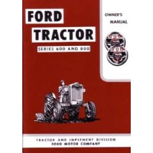 Operators Manual for Ford 600 & 800 Tractor