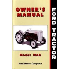 Owners Manual for Ford NAA Tractor