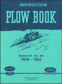 Plow Instruction Book for Ford 9N, 2N & 8N Tractor