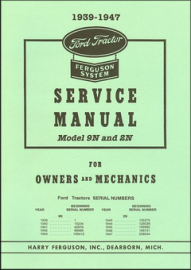 Service Manual for 1939-1947 Ford 9N & 2N Tractor