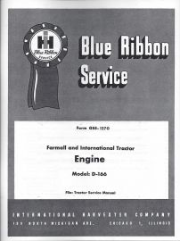 Service Manual Set for Farmall & IH 340 with Diesel Engines