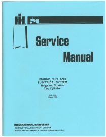 Service Manual for Briggs & Stratton Engine, Fuel, & Electrical System for 2 Cylinder Models