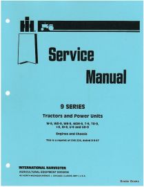 Service Manual for 9 Series Tractors & Power Units Covering Engine & Chassis