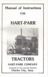 Manual of Instructions for Hart-Parr Tractors