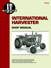 I&T Shop Manual for Farmall & International 706, 756, 806, 856, 1206, 1256, 1456, 2706, 2756 & More