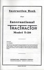 Instruction Manual for McCormick-Deering T-20 TracTractor