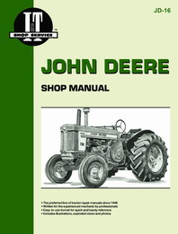 I & T Shop Service Manual for John Deere Models 520, 530, 620, 630, 720, 730 Tractors