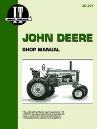 I & T Shop Service Manual for John Deere Model 720 Diesel, 730 Diesel, 40 & More