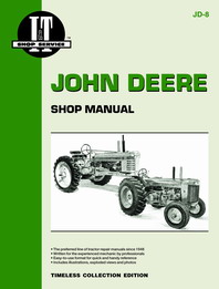 I & T Shop Service Manual for John Deere Model 70 Diesel Tractor