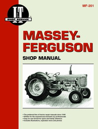 I & T Shop Service Manual for Massey Ferguson Model MF65, MF85, MF88, MF Super 90, Super 90WR & More