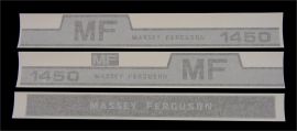 Massey Ferguson Model 1450 Restoration Decal Set - Vinyl