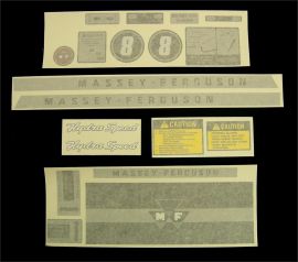 Massey Ferguson Model 8 Restoration Decal Set - Vinyl