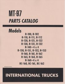 Parts Catalog for International R-100 to R-165 Including RC Models
