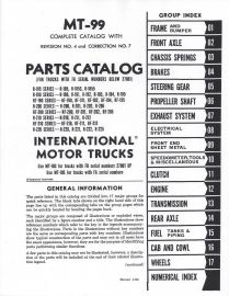 Parts Catalog for International Models R-185, R/RF-190 & R/RF-200 & More