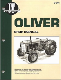 I & T Shop Service Manual for Oliver Models 99 (6 Cyl), 4 speed, Super 99 (4 Cyl), 6 speed & More