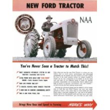 Color Sales Brochure for Ford NAA Tractor