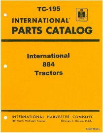 Parts Catalog for International 884 Tractor Chassis