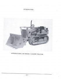 Parts Catalog for International Model 500 Series C Loader Tractor