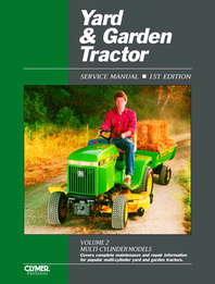 Clymer Yard & Garden Tractor & Equipment Service Manual for Multi-Cylinder Models