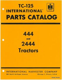 Parts Catalog for International 444 and 2444 Tractor