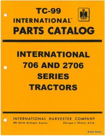 Parts Catalog for International 706 & 2706 Tractor Chassis